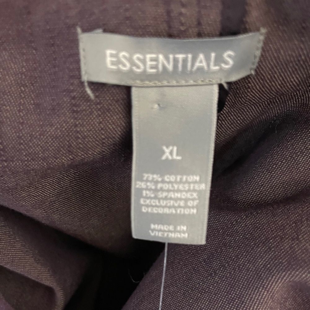 Essentials Jacket Purple NWT - Picture 2 of 7